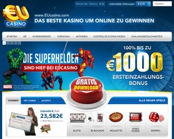EU Casino Homepage